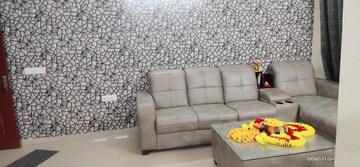 Living Room in 3 BHK Apartment at Omaxe Residency, Gomti Nagar – for Rent