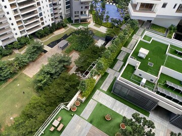 Balcony in 4 BHK Apartment at Embassy Lake Terrace, Hebbal – for Rent