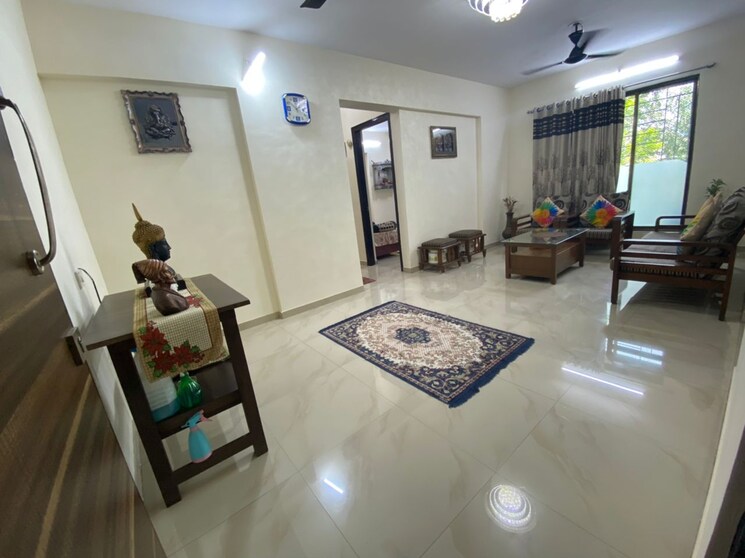 Living Room, damji-mahavir-exotica 1 Bedroom 675 Sq.Ft. Apartment In Ghodbunder Road Thane 7972660