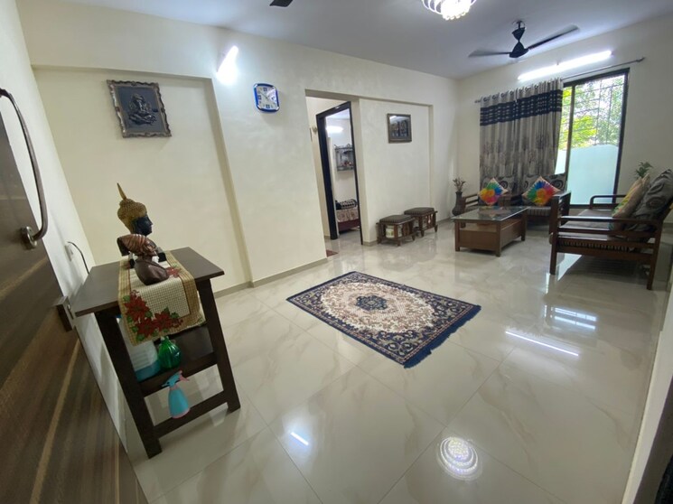 Living Room, damji-mahavir-exotica 1 Bedroom 675 Sq.Ft. Apartment In Ghodbunder Road Thane 7972660