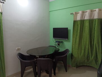 Living Room in 2 BHK Apartment at Haware Silicon Tower, Palm Beach – for Rent
