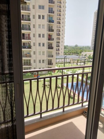 Balcony in 2 BHK Apartment at Gomti Nagar – for Rent