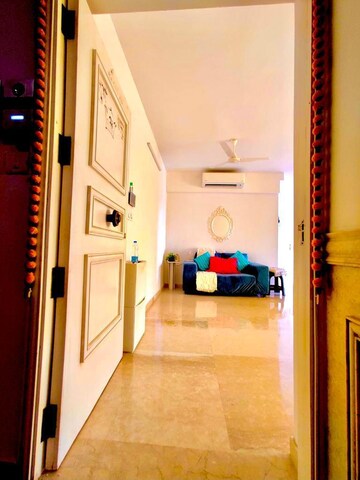 Building Lobby in 2.5 BHK Apartment at Kanakia Paris, Bandra East – for Rent