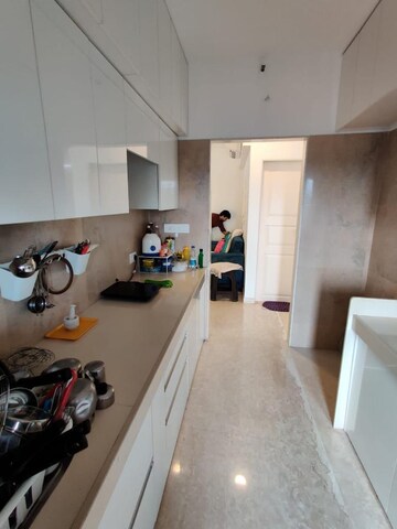 Kitchen in 2.5 BHK Apartment at Kanakia Paris, Bandra East – for Rent