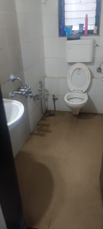 Bathroom in 2 BHK Apartment at Runwal Pearl, Manpada – for Rent