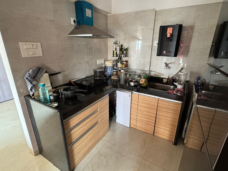 Kitchen, prayag-heights 2 Bedroom 520 Sq.Ft. Apartment In Dindoshi Mumbai 7972892