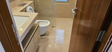Bathroom in 2 BHK Apartment at Lodha Luxuria Priva, Majiwada – for Rent