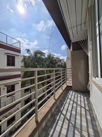 Balcony in 1 BHK Apartment at Kodihalli – for Rent