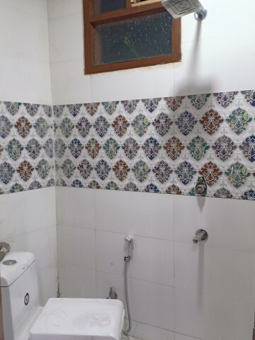 Bathroom in 2 BHK Apartment at Panchsheel Vihar – for Rent