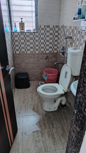Attached Bathroom in 1 BHK Apartment at Unnathi Woods Phase 1 And 2, Ghodbunder Road – for Rent