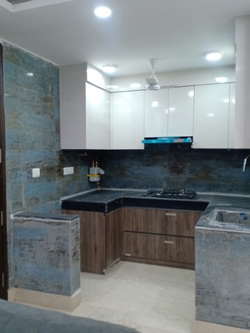 Kitchen in 1 BHK Apartment at Panchsheel Enclave – for Rent