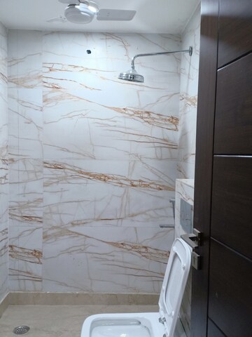 Bathroom in 1 BHK Apartment at Panchsheel Enclave – for Rent