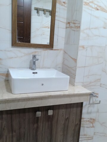 Bathroom in 1 BHK Apartment at Panchsheel Enclave – for Rent