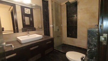 Bathroom in 4 BHK Apartment at Greater Kailash I – for Rent