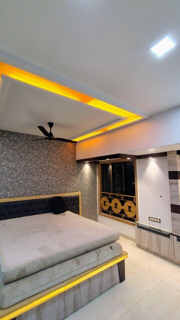 Living Room in 3 BHK Apartment at Chaitanya Tower, Prabhadevi – for Rent