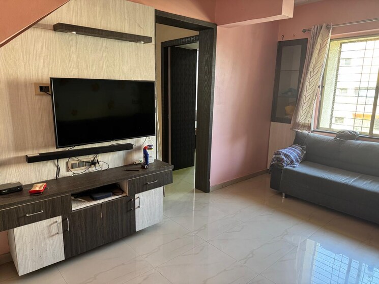 Living Room, mind-space-queenstown 2 Bedroom 1123 Sq.Ft. Apartment In Chinchwad Pune 7973156