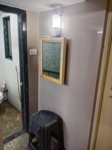 Bathroom in 2 BHK Apartment at Himgiri Lokupvan Phase II CHS Ltd, Vasant Vihar – for Rent
