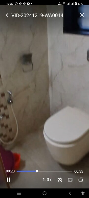 Bathroom in 2 BHK Apartment at Santacruz East – for Rent