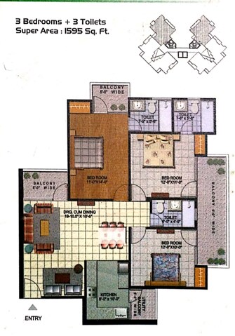 3 BHK Apartment For Resale in Sector 4 Noida  7973298