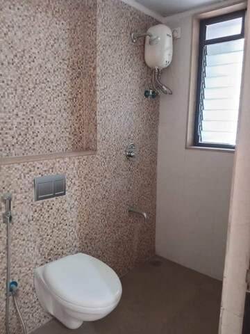 Bathroom in 2 BHK Apartment at Lodha Palava City Lakeshore Greens, Dombivli East – for Rent