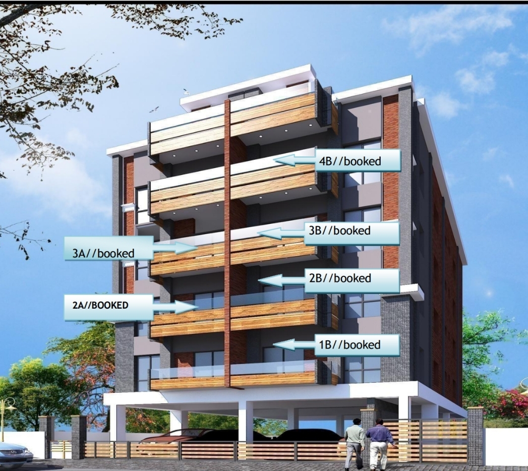 3 BHK + Study Room Apartment For Sale in Mig 3bhk 