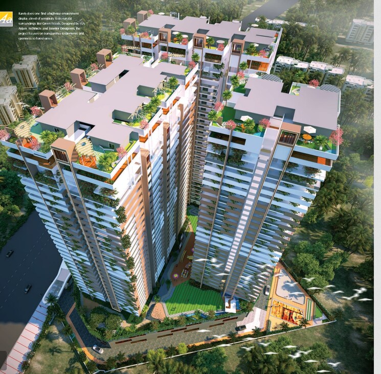 Exterior View, bachupally 2.5 Bedroom 1669 Sq.Ft. Apartment In Bachupally Hyderabad 7973352