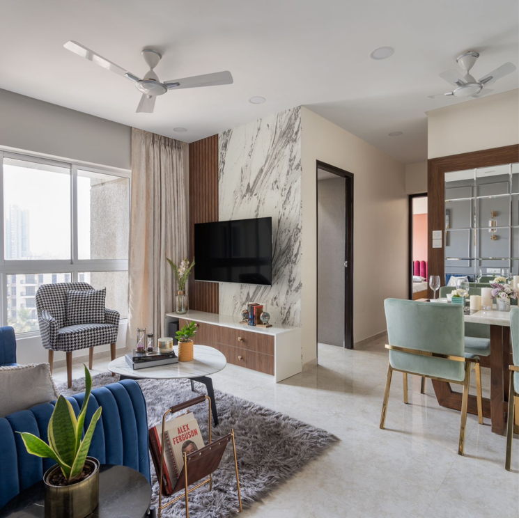 Living Room, lodha-amara 2 Bedroom 672 Sq.Ft. Apartment In Sandoz Baug Thane 7973396