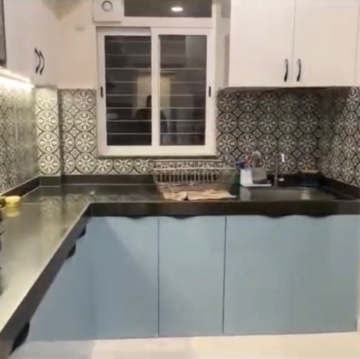 Kitchen in 2 BHK Apartment at Lodha Amara Tower 6 and 22, Sandoz Baug – for Sale