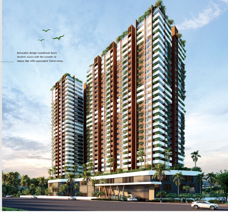 Exterior View, pragathi-green-woods 3 Bedroom 2606 Sq.Ft. Apartment In Bowrampet Hyderabad 7973420