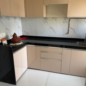 Kitchen in 2 BHK Apartment at Wadhwa Atmosphere O2, Nahur Gaothan – for Sale