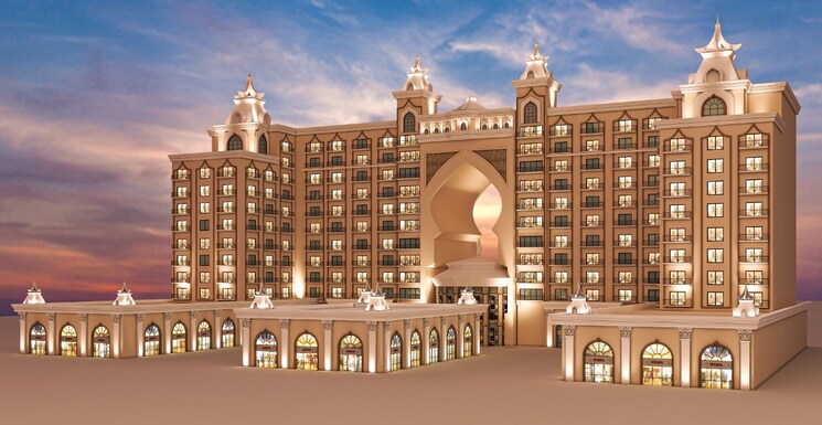 Exterior View, omaxe-world-street Commercial Shop 500 Sq.Ft. In Sector 79 Faridabad 7973457