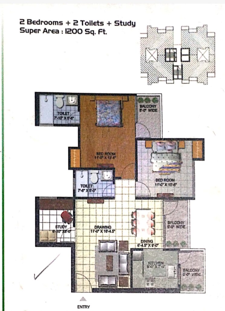 Master Plan, amrapali-golf-homes 2.5 Bedroom 1200 Sq.Ft. Apartment In Sector 4, Greater Noida Greater Noida 7973449