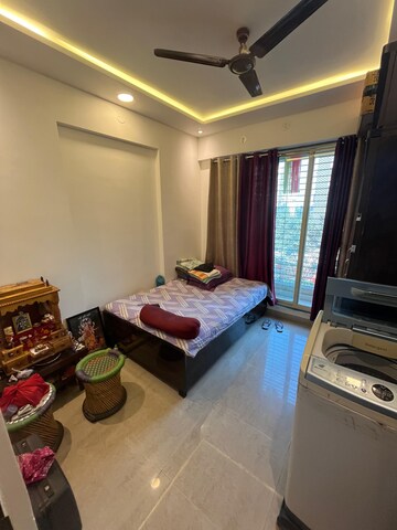 Living Room in 1 BHK Apartment at Mohan Willows, Badlapur East – for Sale