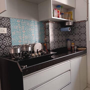 Kitchen in 3 BHK Apartment at Lodha Amara, Sandoz Baug – for Sale
