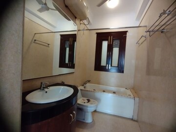 Bathroom in 4 BHK Builder Floor at Greater Kailash I – for Rent