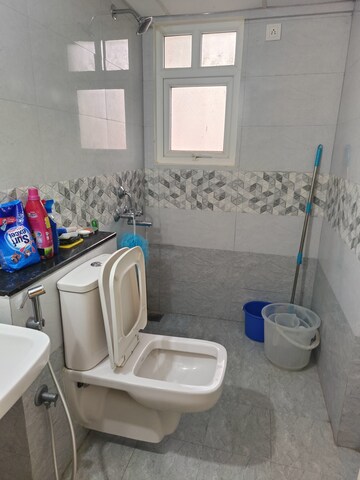 Bathroom in 1 BHK Apartment at Salarpuria Sattva Park Cubix, Devanahalli – for Rent