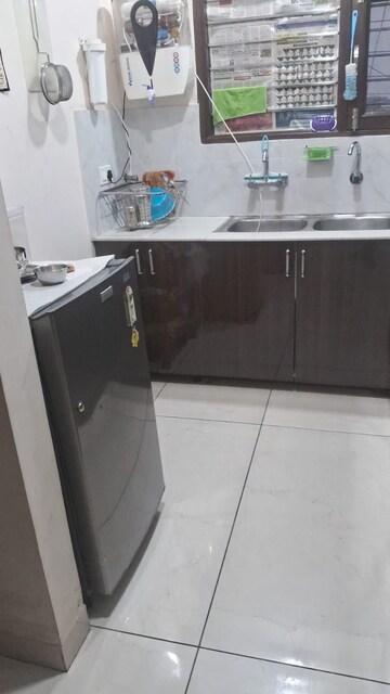 Kitchen in 2 BHK Apartment at Guru Nanak Enclave, Dhakoli Village – for Rent