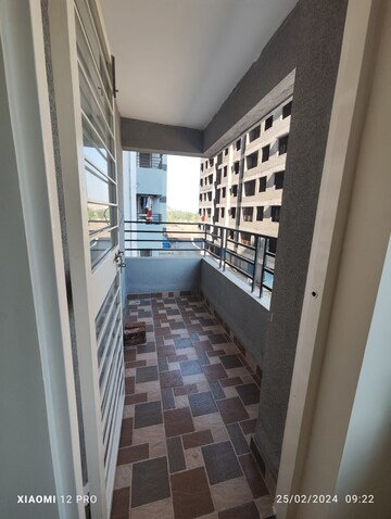 Balcony in 1 BHK Apartment at Balaji Heights Kharadi, Kharadi – for Rent