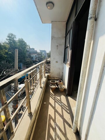 Balcony in 2 BHK Builder Floor at Paryavaran Complex – for Rent