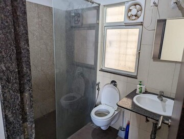 Bathroom in 1 BHK Apartment at Marvel Zephyr, Kharadi – for Rent