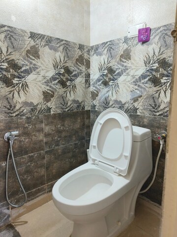 Bathroom in 3 BHK Apartment at Banjara Hills – for Rent