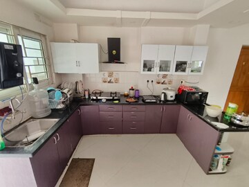 Kitchen in 3 BHK Apartment at Banjara Hills – for Rent