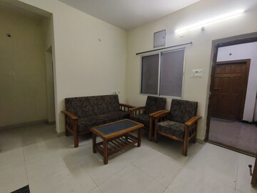 Living Room in 3 BHK Apartment at Banjara Hills – for Rent