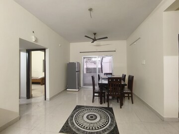 Living Room in 3 BHK Apartment at Banjara Hills – for Rent