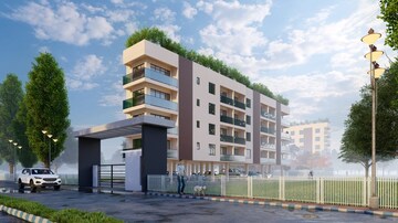 2 BHK Builder Floor – Exterior View View at New Town Action Area ii - for Sale