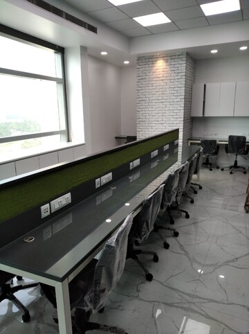 Floor Plan in  Office Space at Mani Casadona, New Town – for Rent