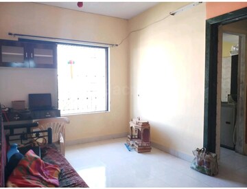 Living Room in 1 BHK Apartment at Keshav Virar Bolinj Sai Aashirwad CHS, Virar West – for Rent