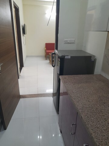 Kitchen in 2 BHK Builder Floor at Ansal Sushant Lok I, Sector 43 – for Rent