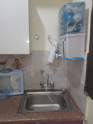 Kitchen in 2 BHK Builder Floor at Ansal Sushant Lok I, Sector 43 – for Rent