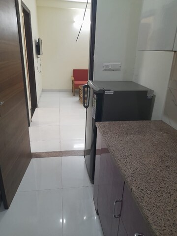 Kitchen in 2 BHK Builder Floor at Ansal Sushant Lok I, Sector 43 – for Rent